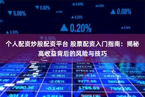 个人配资炒股配资平台 股票配资入门指南:揭秘高收益背后的风险与技巧