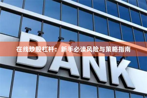 在线炒股杠杆:新手必读风险与策略指南