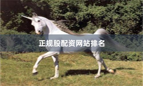 正规股配资网站排名